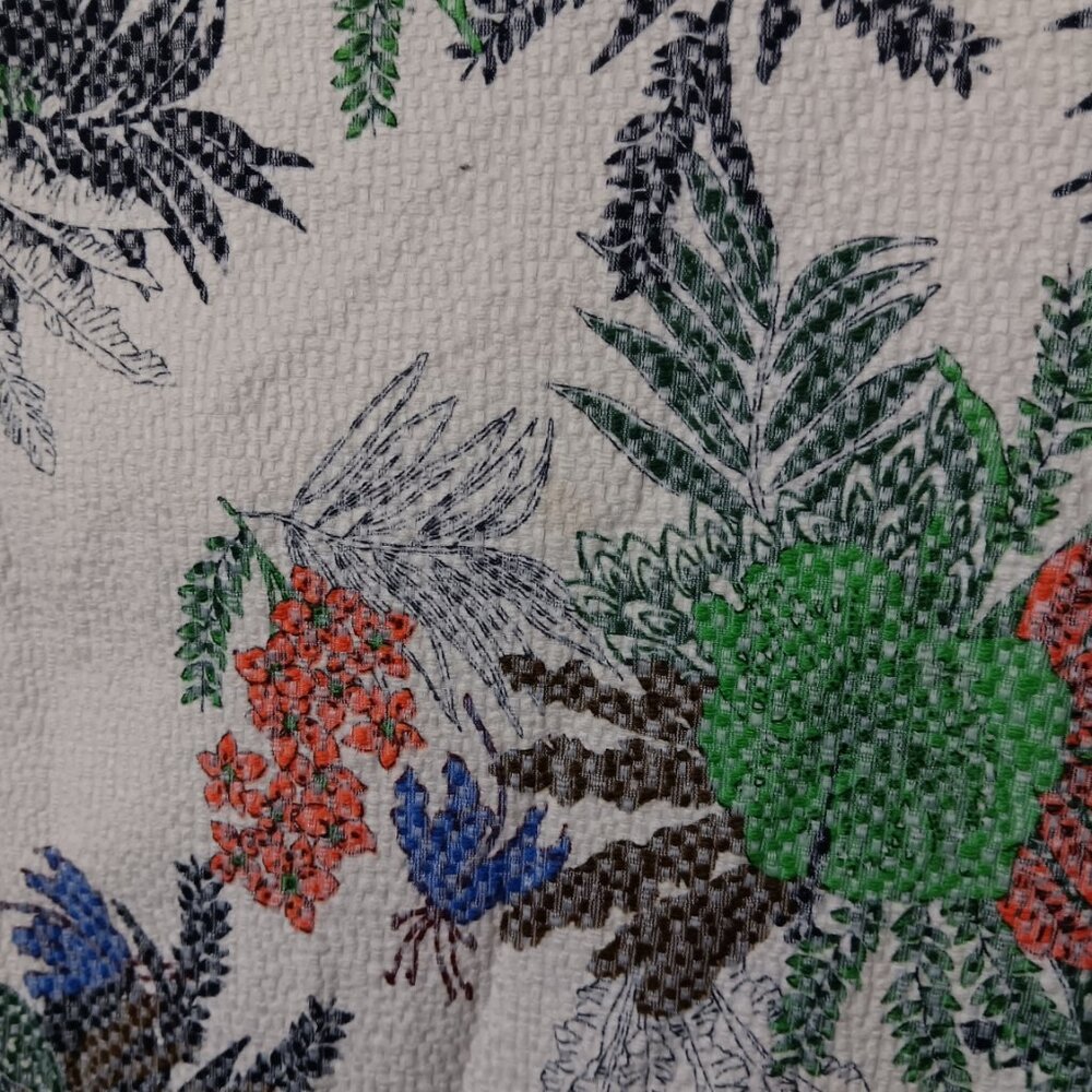 ZARA BASIC EMBROIDERY FLORAL PRINT BOMBER JACKET - Picture 10 of 15